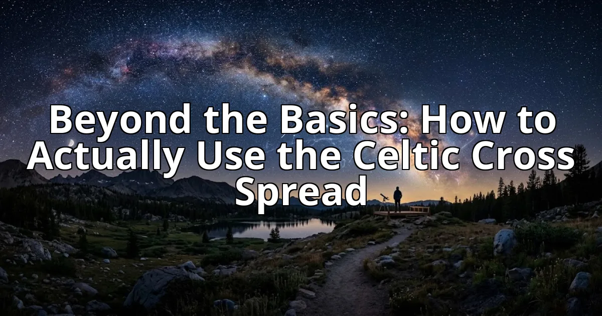 Beyond the Basics: How to Actually Use the Celtic Cross Spread cover image