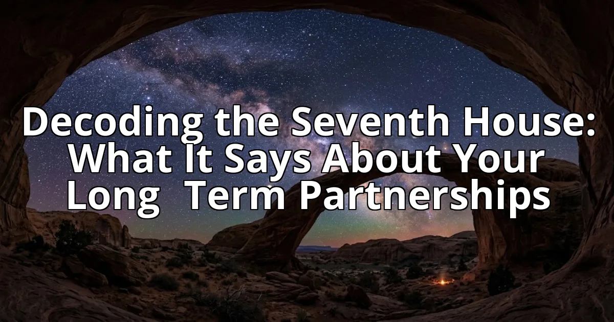 Decoding the Seventh House: What It Says About Your Long‑Term Partnerships cover image