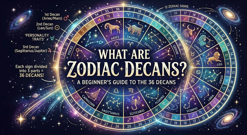 What Are Zodiac Decans? A Beginner’s Guide to the 36 Decans cover image
